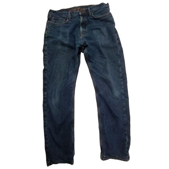Eddie Bauer jeans, flannel lined size 36x36 - Picture 1 of 6